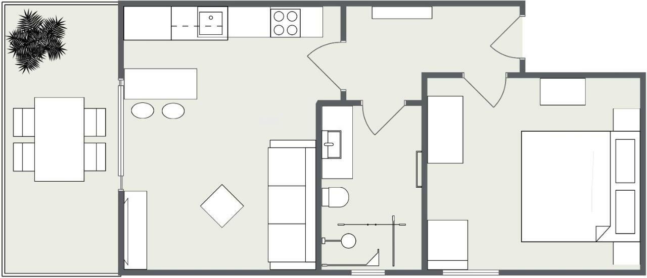 Apartmani Ksenija Tučepi Esterno foto